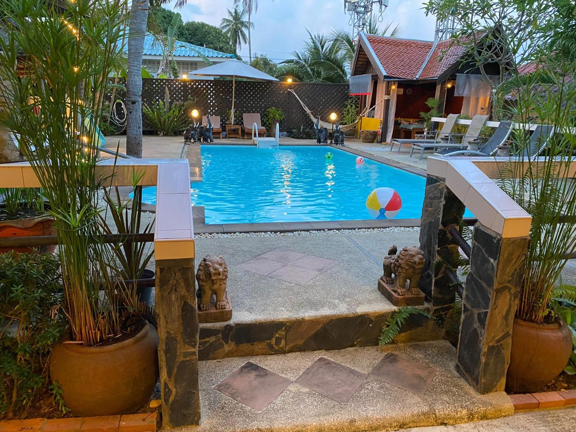 Bee Nat Garden Resort Strand Bang Rak Exterior foto