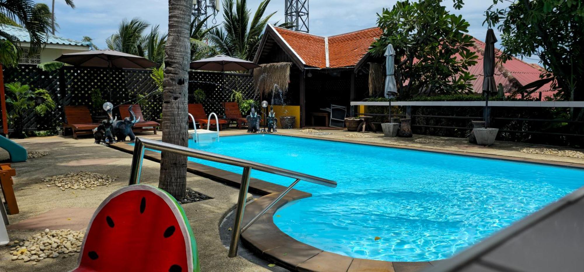 Bee Nat Garden Resort Strand Bang Rak Exterior foto