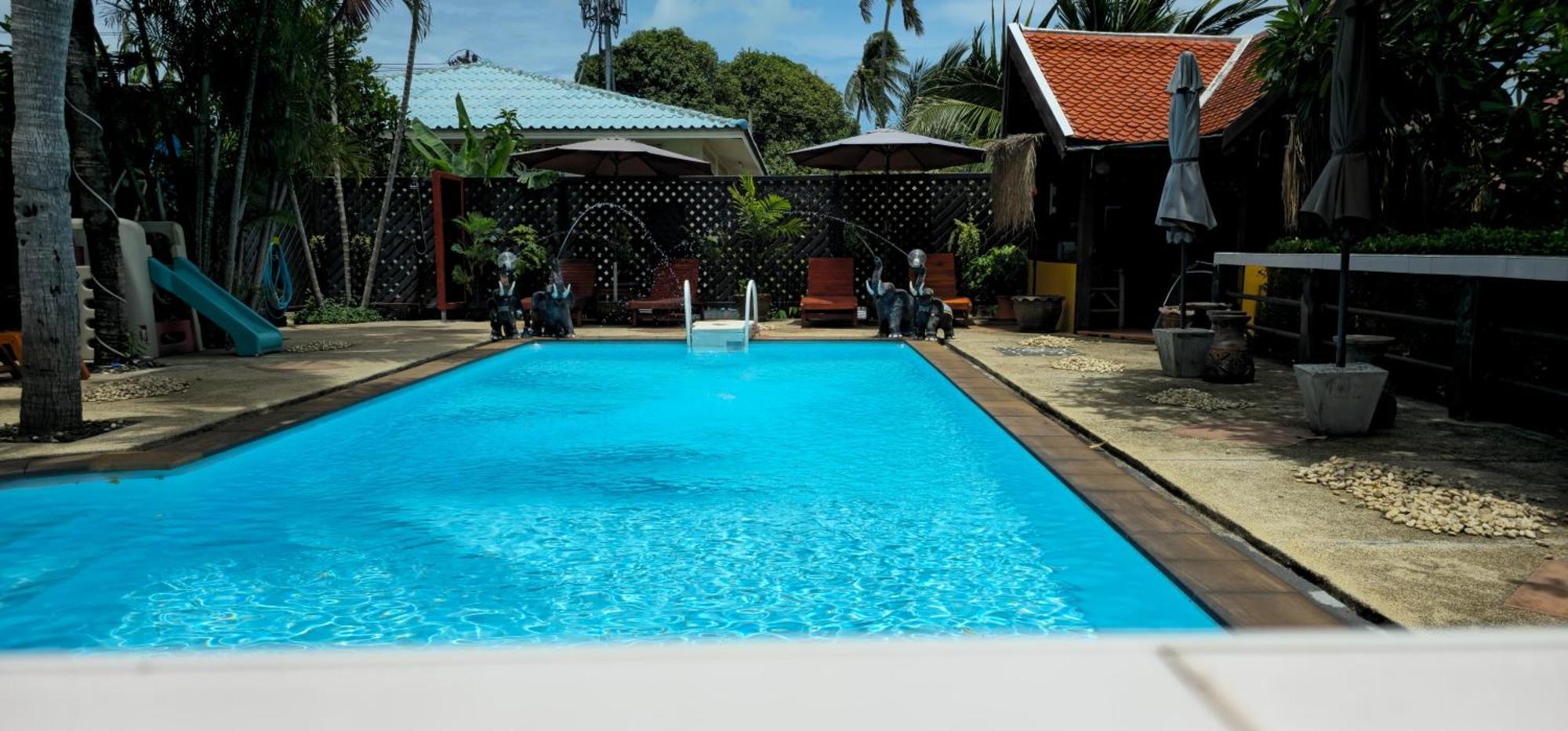 Bee Nat Garden Resort Strand Bang Rak Exterior foto