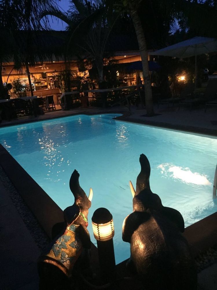 Bee Nat Garden Resort Strand Bang Rak Exterior foto
